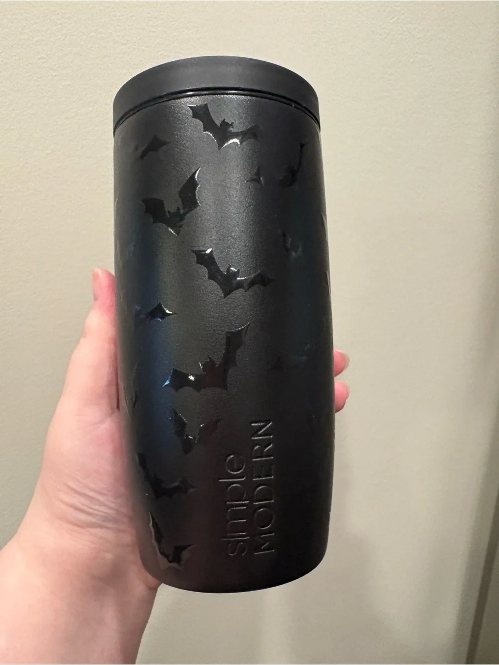Simple Modern 16oz Voyager Tumbler Black Bats